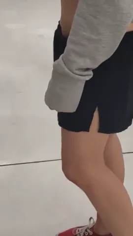 Girl Teasing Her Shaved Pubis Part 2