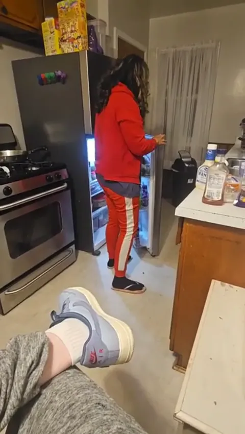 Helping mommy in the kitchen Part 3