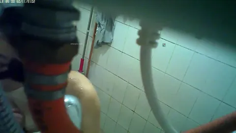 Hiddencam secret spying my cousin shower voyeur Part 49