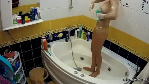 Hot Babe shaving pussy caught on hidden camera Part 24
