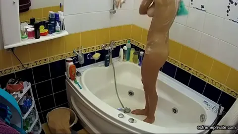 Hot Babe shaving pussy caught on hidden camera Part 25