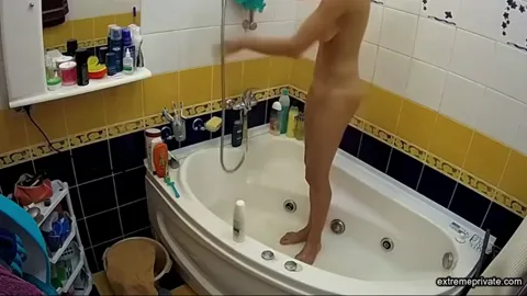 Hot Babe shaving pussy caught on hidden camera Part 53