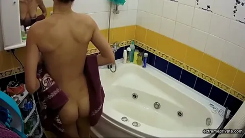 Hot Babe shaving pussy caught on hidden camera Part 56
