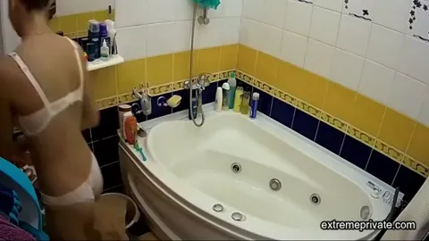 Hot Babe shaving pussy caught on hidden camera Part 60