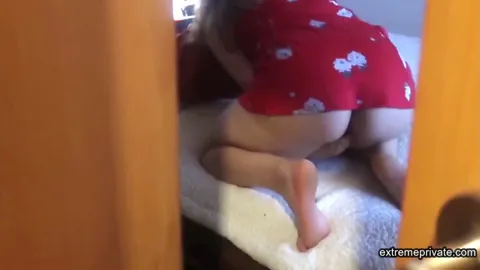 I caught my sex addicted stepsister again Part 16