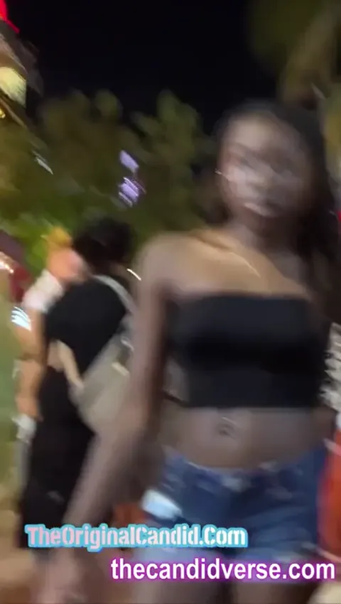 Latina with HUGE BOOBS CLEAVAGE WALKING AND SHOWIN Part 6