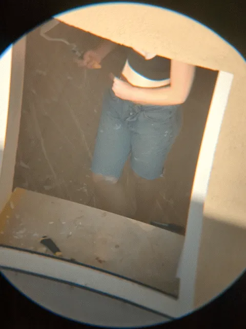 Lesbian neighbor painting