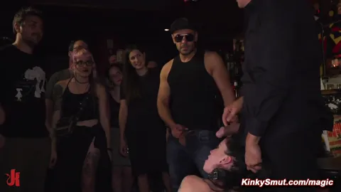 Masochistic slave public humiliation Part 29