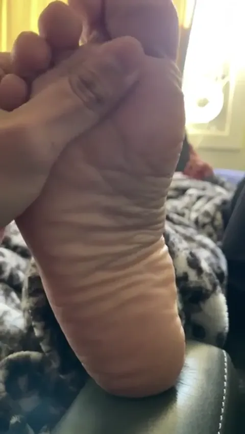 Massaging my Mom Feet Part 3