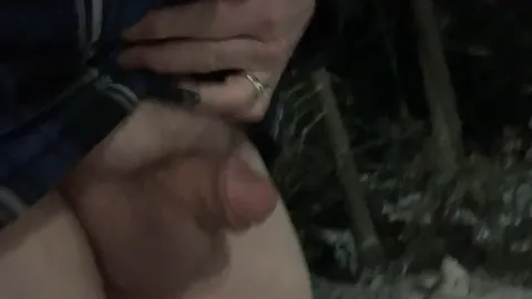 Me peeing outside #2 Part 1