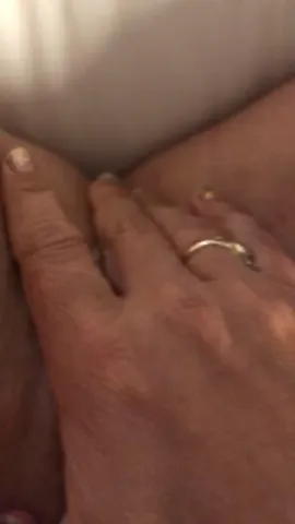 Milf moving panties to side and exposing pussy Part 3