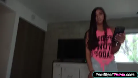 My big tits petite stepsis jerks me off Part 9