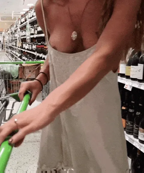 My tits don't want to stay in my dress