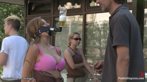 Natural busty Romanian anal public sex Part 10