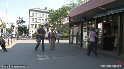 Natural busty Romanian anal public sex Part 5