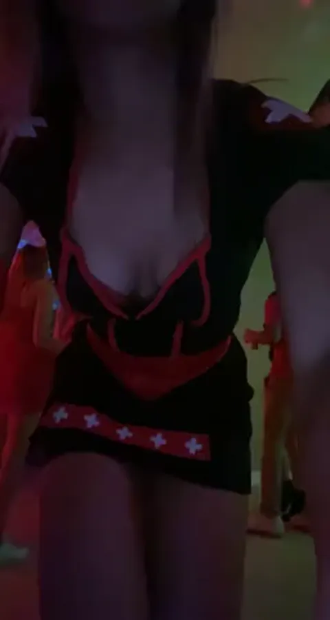 Naughty Party Sluts Upskirt Themselves Part 1