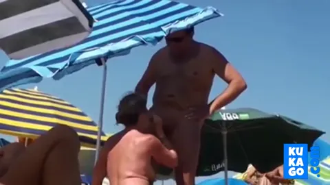 Nude Beach - Public Blowjobs Part 16