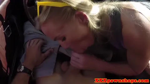 Pawnshop bimbo cocksucking for cash Part 7