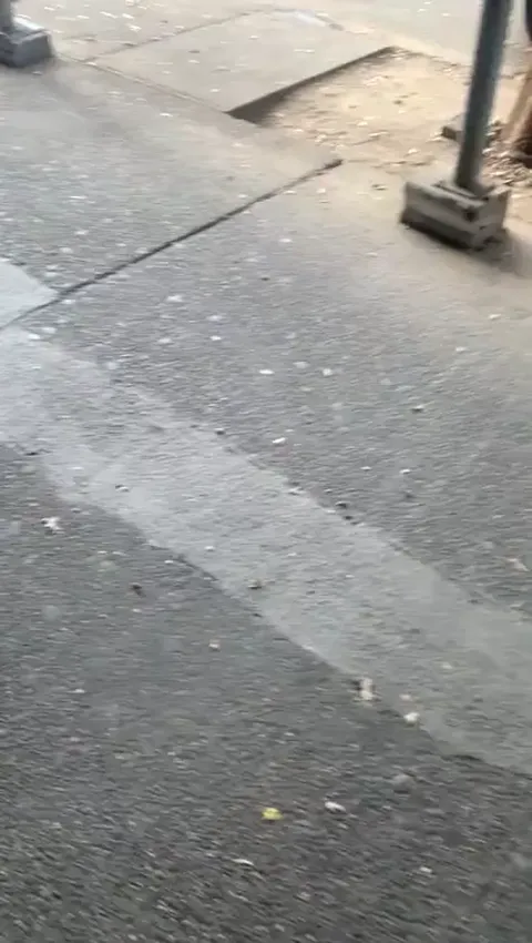 Perfect Latina frontal pussy print. Close up Part 1