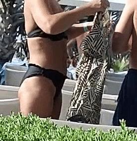 Poolside Candid GIF