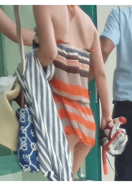 Poolside Candids GIF