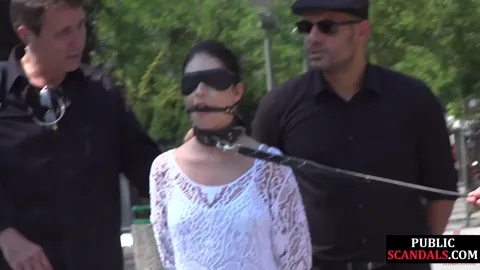 Public anal babe fucked and mouthjizzed Part 3