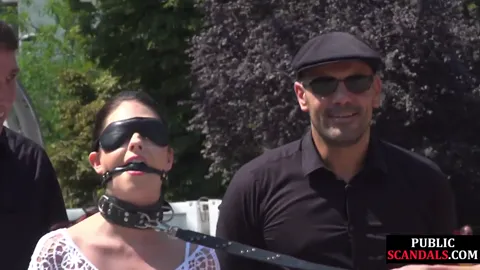 Public anal babe fucked and mouthjizzed Part 4