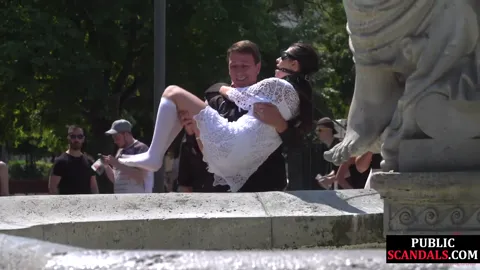 Public anal babe fucked and mouthjizzed Part 6