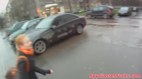 Pulled euro spreads her legs for cock in POV Part 19