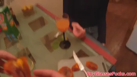 Pulled euro spreads her legs for cock in POV Part 26