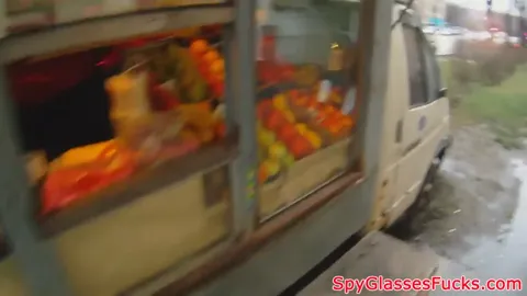 Pulled euro spreads her legs for cock in POV Part 8