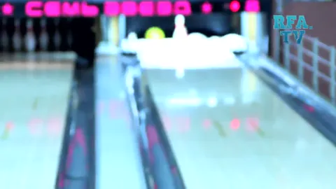 Russian Babe Nip Slip Bowling Part 4