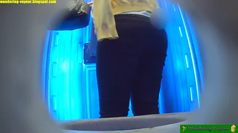 RUSSIAN PUBLIC BIO TOILET HIDDEN SPY CAM Part 2