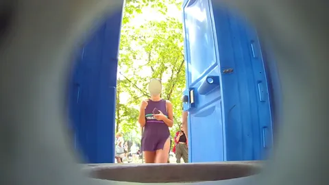 RUSSIAN PUBLIC TOILET HIDDEN SPY CAM-VIDEO Part 1