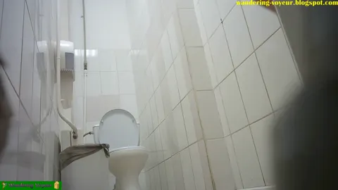 RUSSIAN PUBLIC TOILET HIDDEN SPY CAM-VIDEO Part 1