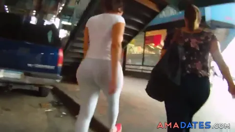 see through ass leggings culona Part 7