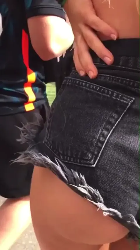 Shorts are the new way to go naked Part 6