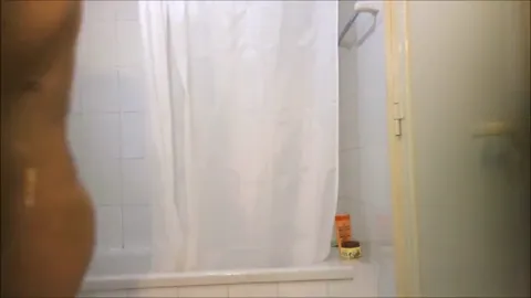 Skinny babe caught showering Part 10