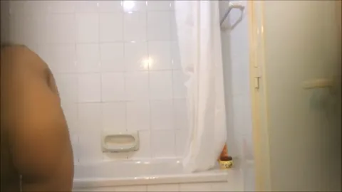 Skinny babe caught showering Part 7