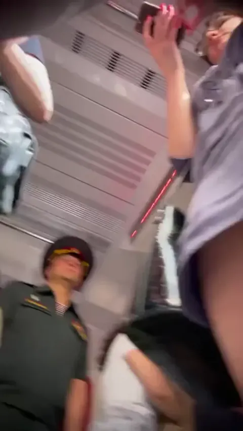 skinny upskirt wedgie Part 1