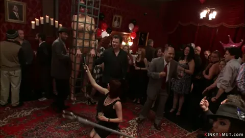 Slaves butts hard whipped in public Part 11