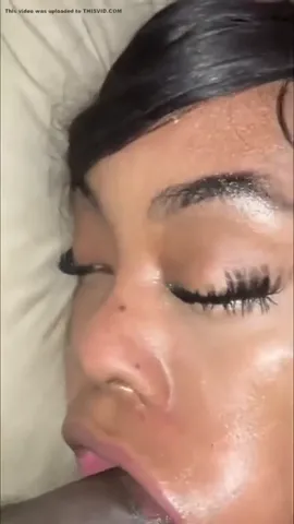 Sleeping ebony girl has BBC shoved in mouth Part 6