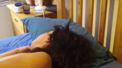 Snoring Step Mom in a Deep Sleep Part 4