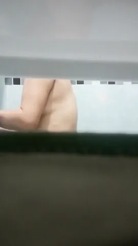 Spying my real mom before shower Part 10