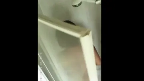 Stepmom soaps her big tits in the shower Part 1