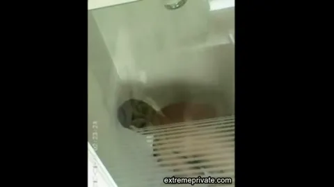 Stepmom soaps her big tits in the shower Part 26