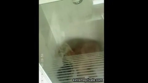 Stepmom soaps her big tits in the shower Part 29