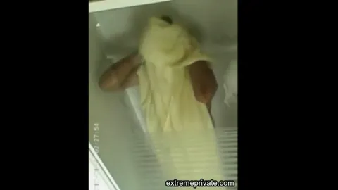 Stepmom soaps her big tits in the shower Part 53