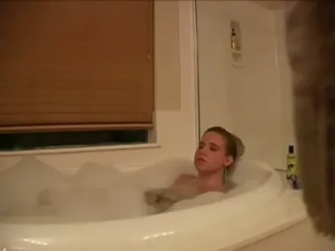 teen, masturbating, bathtub, cute, unaware, spycam Part 4