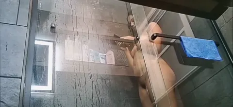 The cousin showering Part 11